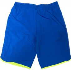 BERMUDA ESPORTIVA SHARK - AZUL/ AMARELO NEON